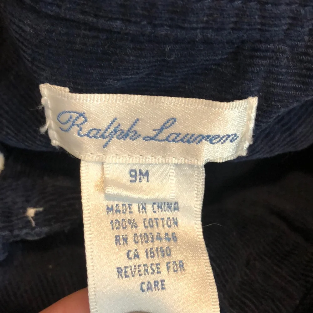 Ralph Lauren Corduroy Outfit